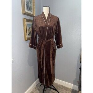 Dior Brown Velvet Robe